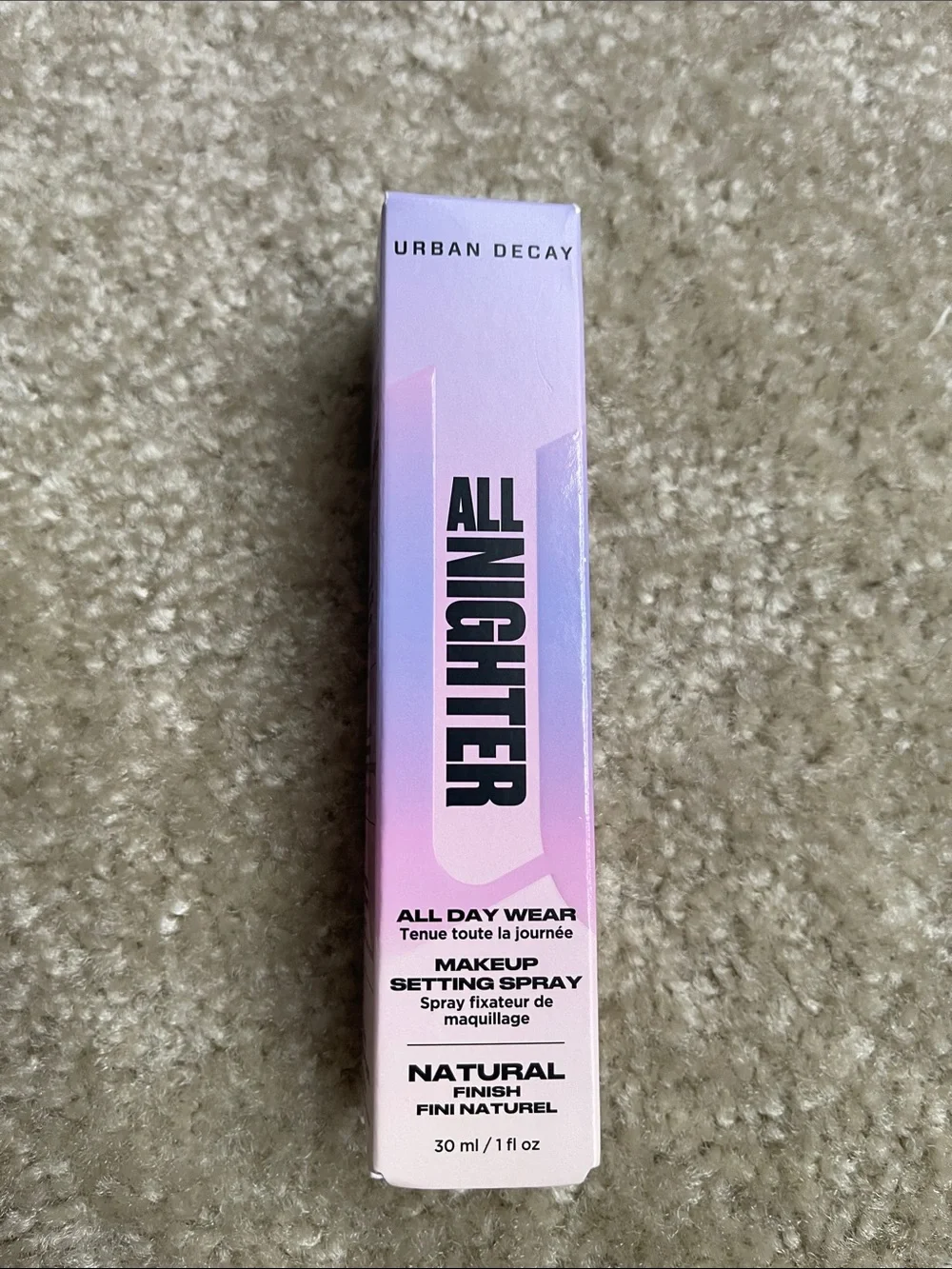Urban Decay All Nighter Makeup Setting Spray - Natural Finish (Pink)